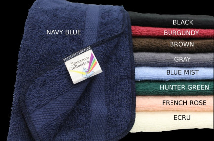 22" x 44" Blue Mist Spectrum 6.5 lb. Bath Towels
